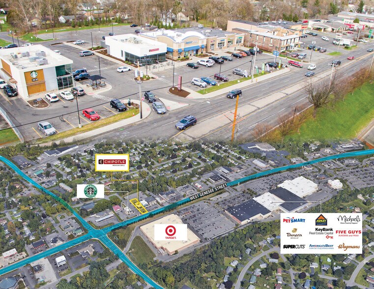 Primary Photo Of 3600 W Genesee St, Syracuse Fast Food For Sale