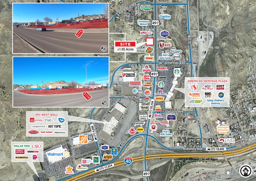 More Photos Of US Highway 491 @ J. Silva St, Gallup Land For Lease
