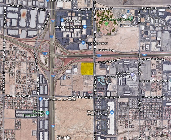 Primary Photo Of SWC Las Vegas Blvd & The 215 Beltway, Las Vegas Land For Sale