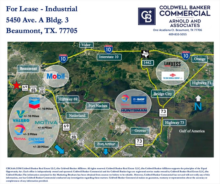 More Photos Of 5450 Avenue A, Beaumont Warehouse For Lease