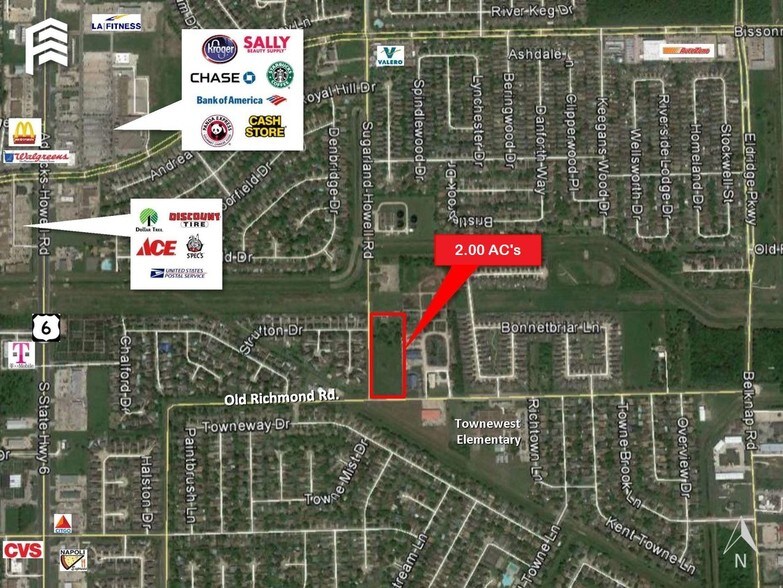 More Photos Of Old Richmond & Sugar Land Howell Rd, Houston Land For Sale