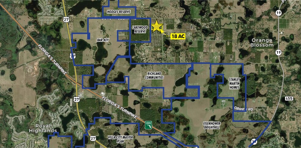 Primary Photo Of Dewey Robbins Rd @ Brandi Kala Ln, Howey-in-the-Hills Land For Sale