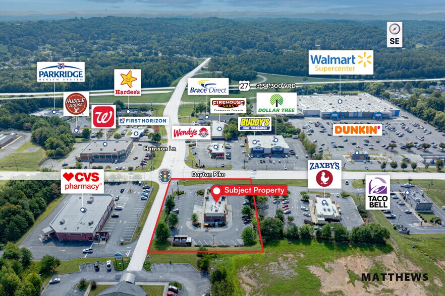 More Photos Of 9375 Dayton Pike, Soddy Daisy Fast Food For Sale