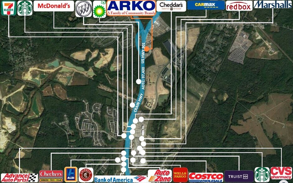 More Photos Of 14330 Crain Hwy, Brandywine Service Station For Sale