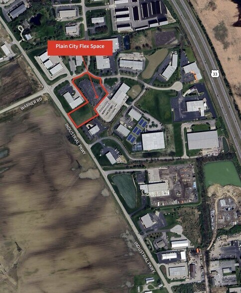 More Photos Of 7710 Corporate Blvd, Plain City Flex For Lease