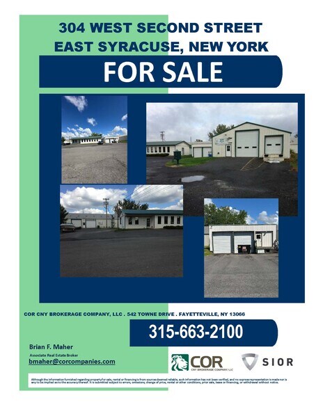 More Photos Of 304 W Second St, East Syracuse Warehouse For Sale