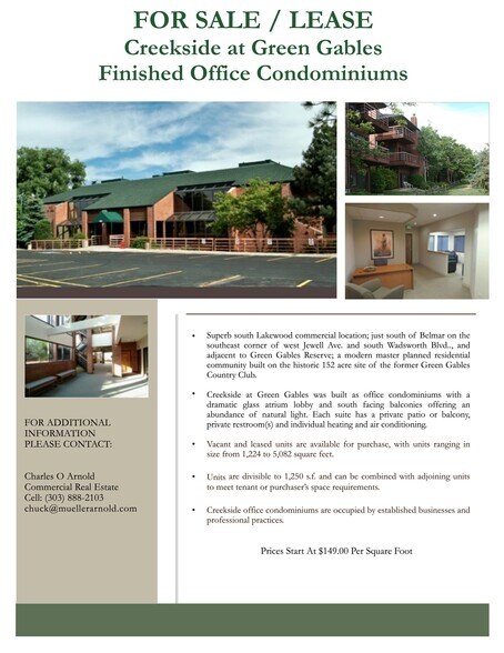 More Photos Of 7596 W Jewell Ave, Lakewood Medical For Sale
