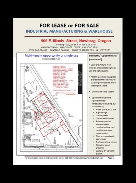 More Photos Of 500 E Illinois St, Newberg Manufacturing For Lease