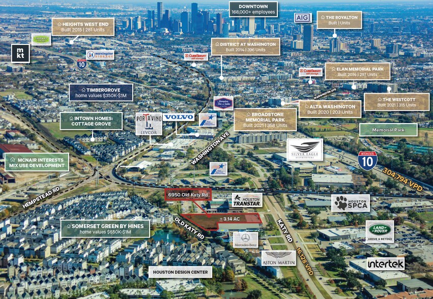 More Photos Of 6950 Old Katy Rd, Houston Land For Sale