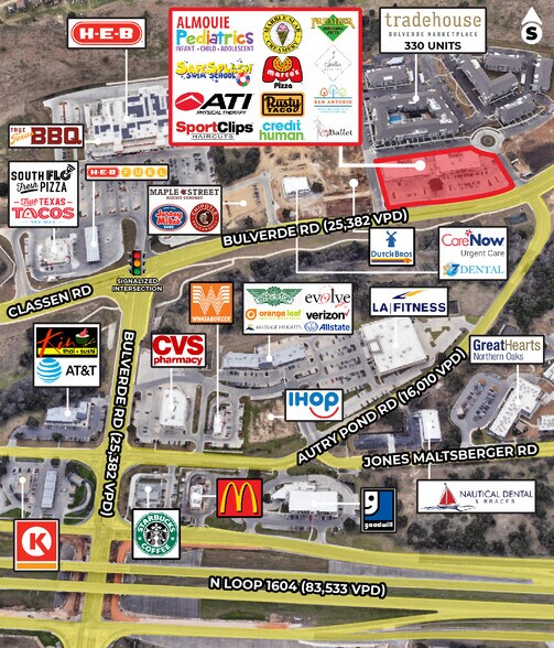 More Photos Of 17026 Bulverde Rd, San Antonio General Retail For Sale