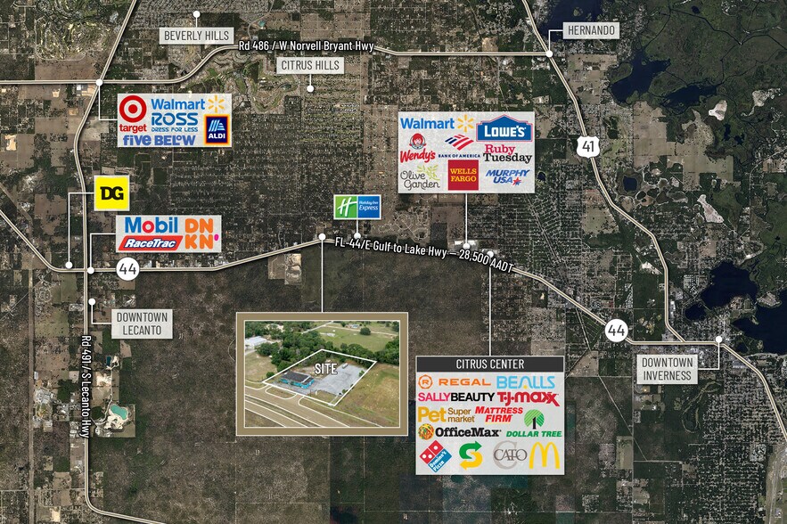 More Photos Of 299 E Gulf To Lake Hwy, Lecanto Storefront For Sale