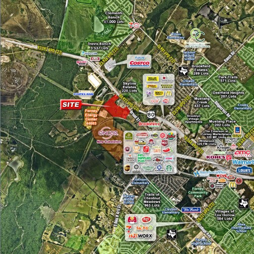 Primary Photo Of Hwy 80 & W Broad St, Forney Land For Sale