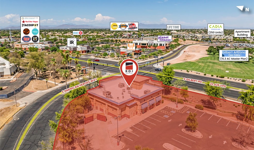 Primary Photo Of 920 S Gilbert Rd, Gilbert Restaurant For Sale