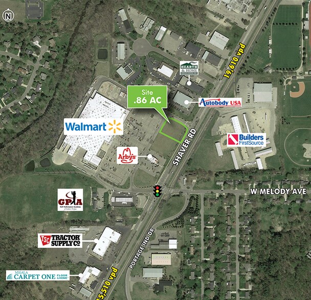 Primary Photo Of 8350 Shaver Rd, Portage Land For Sale