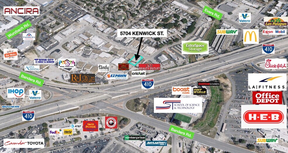 More Photos Of 5704 Kenwick St, San Antonio Service For Lease