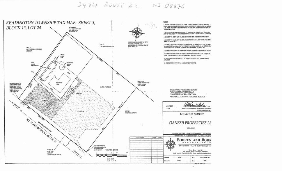 More Photos Of 3474 Route 22 W, Readington Land For Sale