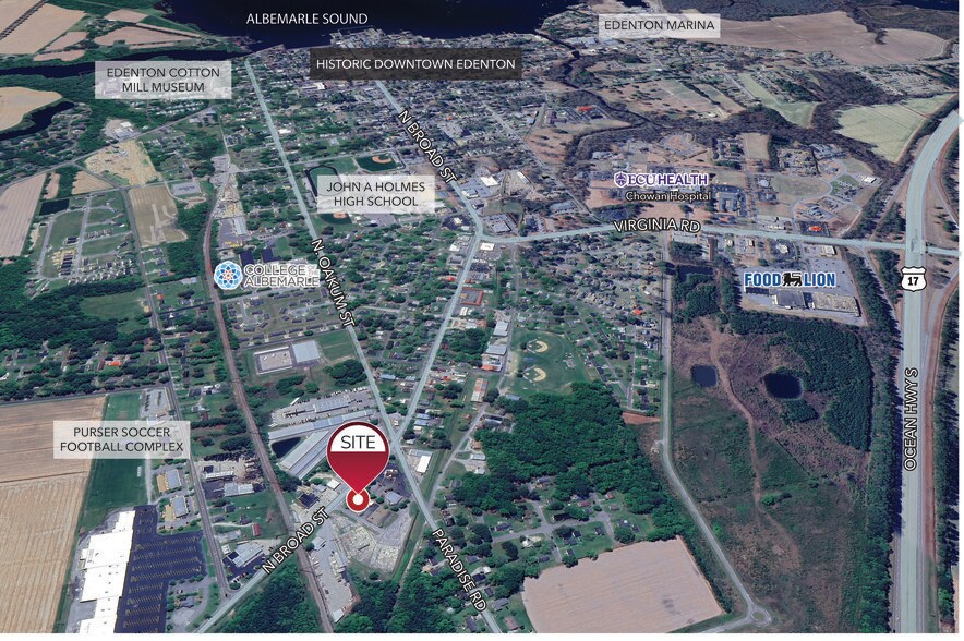 More Photos Of 1107 N Broad St, Edenton Freestanding For Sale