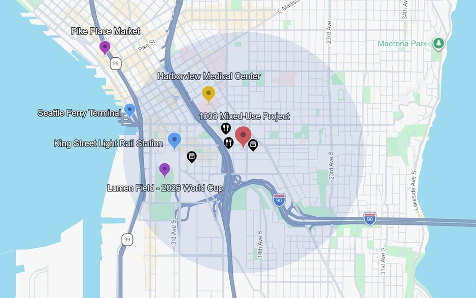 More Photos Of 1038 S King St, Seattle Land For Sale