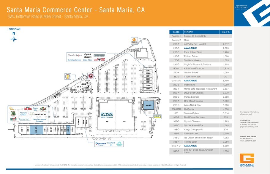More Photos Of 230-238 E Betteravia Rd, Santa Maria Unknown For Lease