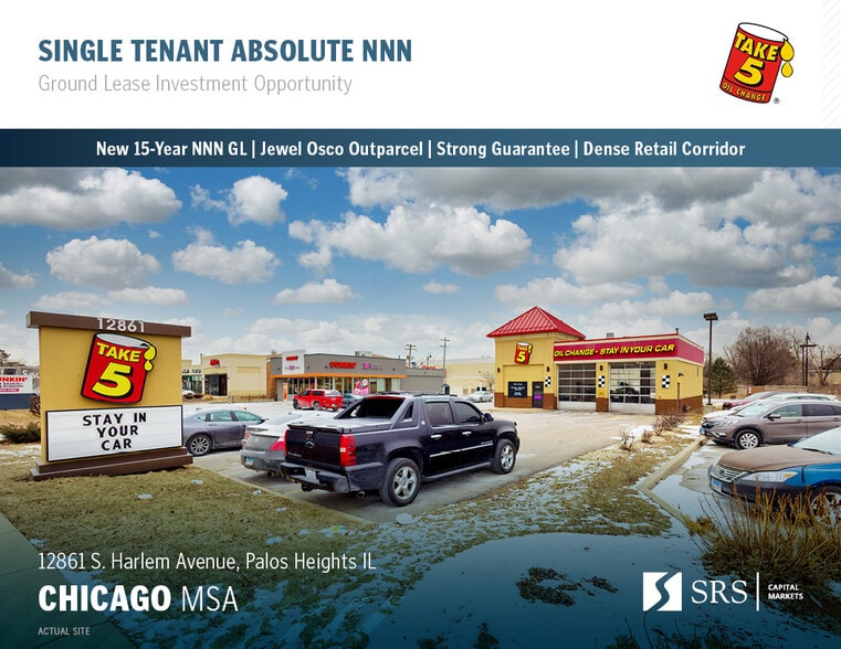 Primary Photo Of 12861 S Harlem Ave, Palos Heights Auto Repair For Sale