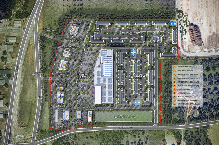 More Photos Of Hwy 183 & CR 258, Liberty Hill Land For Sale