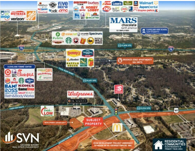 More Photos Of 0 Georgetown Rd NW, Cleveland Land For Sale