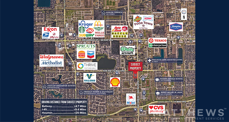 More Photos Of FM 1128 at Fite rd, Pearland Land For Sale