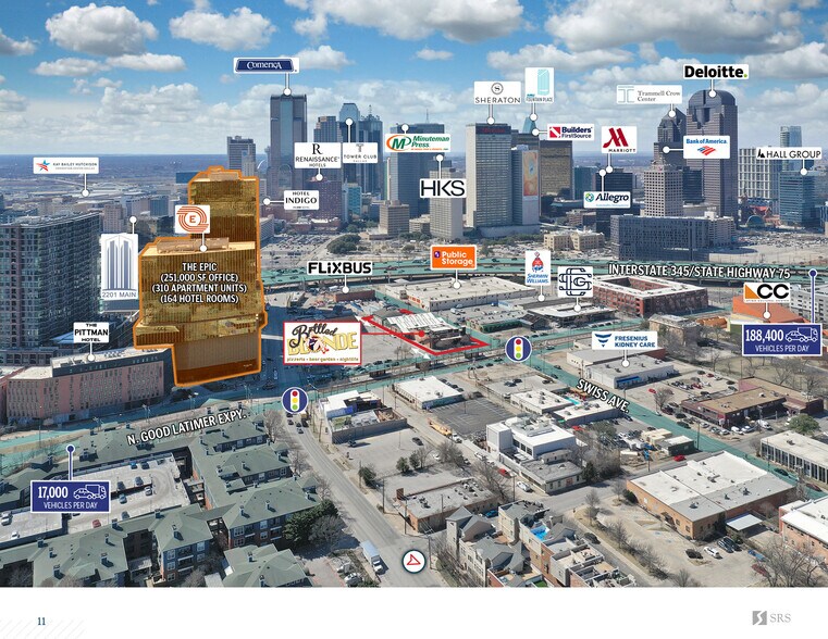 More Photos Of 505 N Good Latimer Expy, Dallas Freestanding For Sale