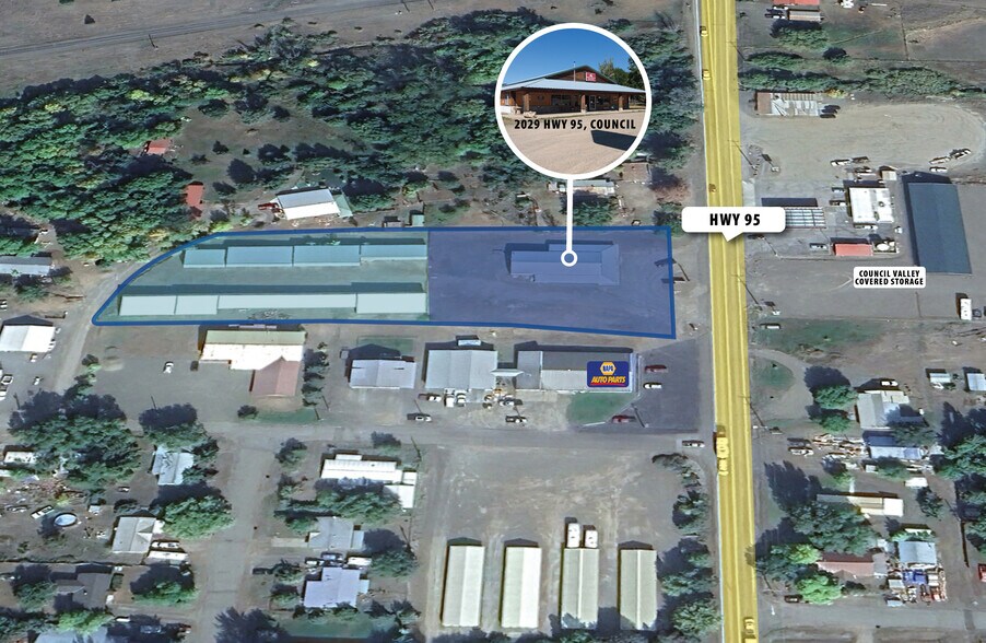 More Photos Of 2029 Hwy 95, Council Storefront For Sale