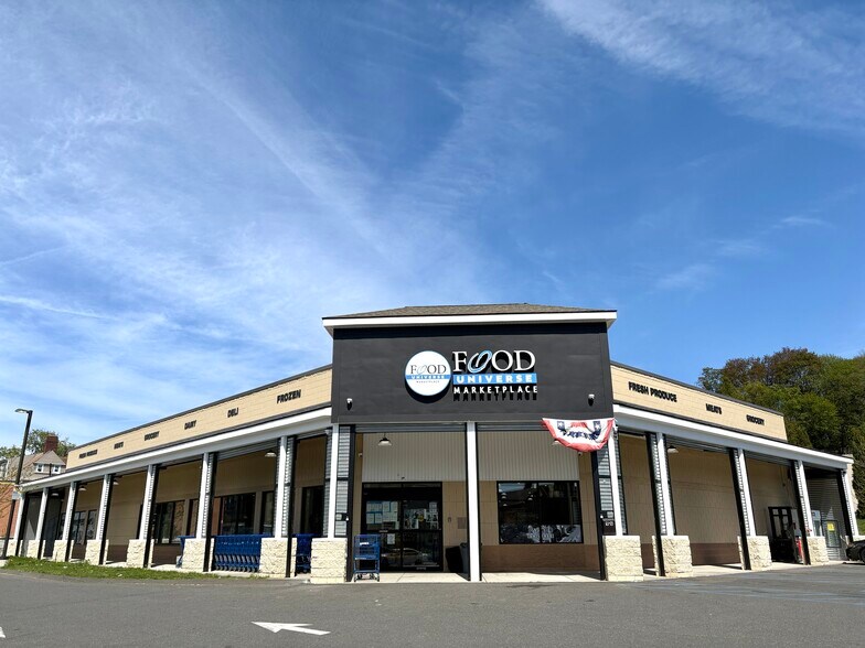 Primary Photo Of 96 Grove St, Waterbury Supermarket For Sale