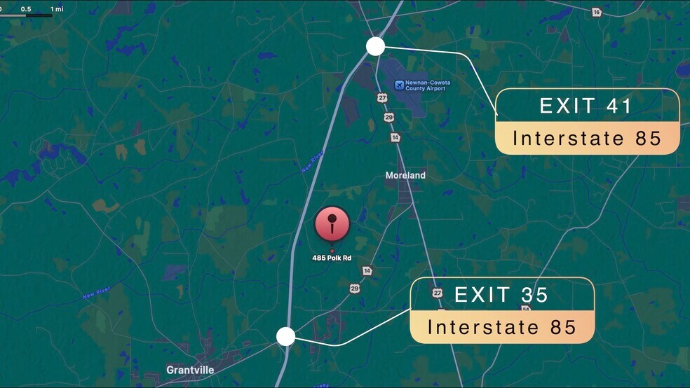 More Photos Of 485 Polk Rd, Moreland Land For Sale