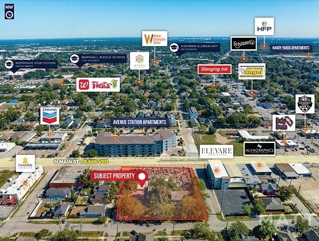 More Photos Of 2009 N Main St, Houston Land For Sale