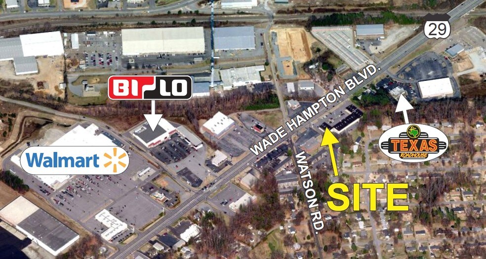 More Photos Of 3110 Wade Hampton Blvd, Taylors Storefront For Sale