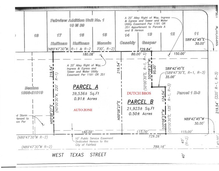 More Photos Of 1440 W Texas St, Fairfield Freestanding For Sale