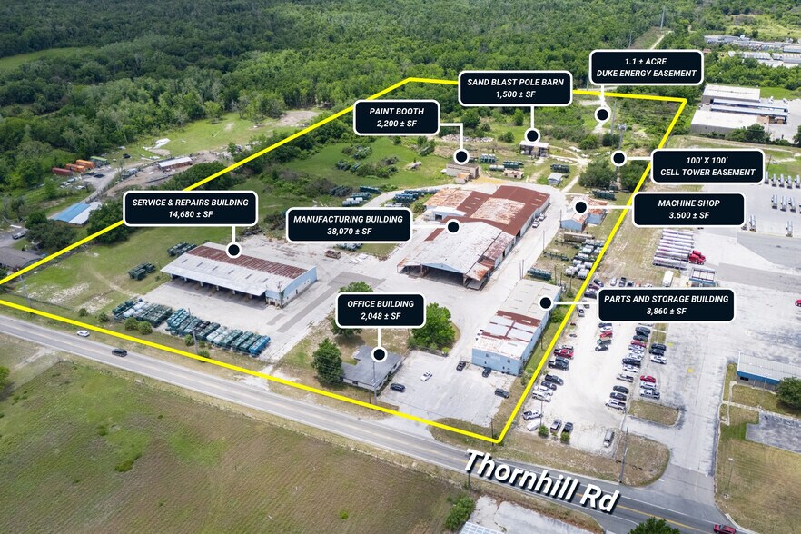 More Photos Of 100 Thornhill Rd, Auburndale Manufacturing For Sale