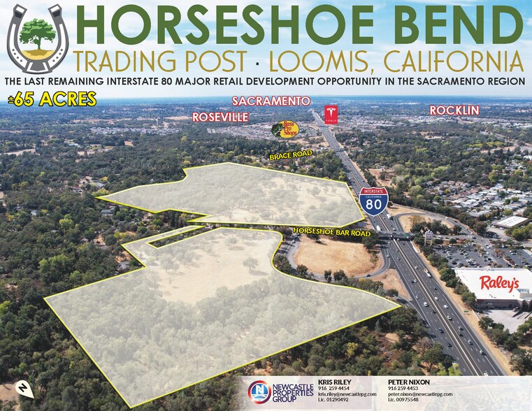 Primary Photo Of I-80 Hwy, Loomis Land For Sale