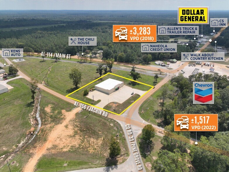 Primary Photo Of 5956 Main St, Pennington Freestanding For Sale