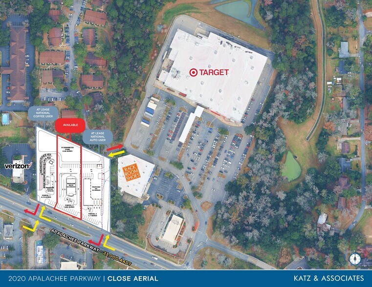 More Photos Of 2020 Apalachee Pky, Tallahassee Land For Lease