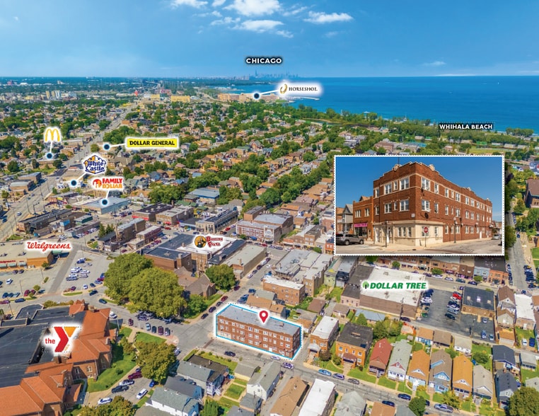 Primary Photo Of 1923 Clark St, Whiting Apartments For Sale