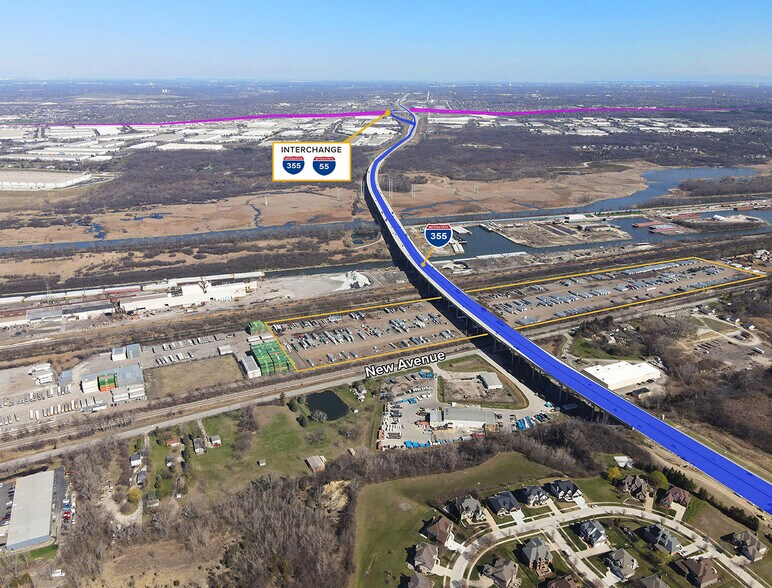 More Photos Of 12300 New Ave, Lemont Truck Terminal For Lease