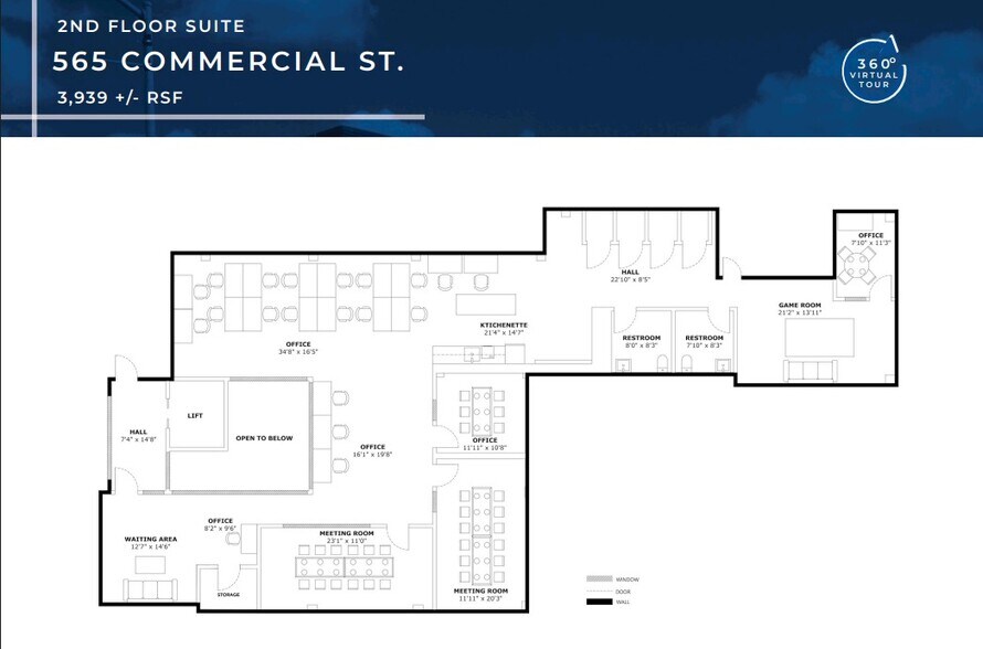 More Photos Of 565 Commercial St, San Francisco Office For Lease