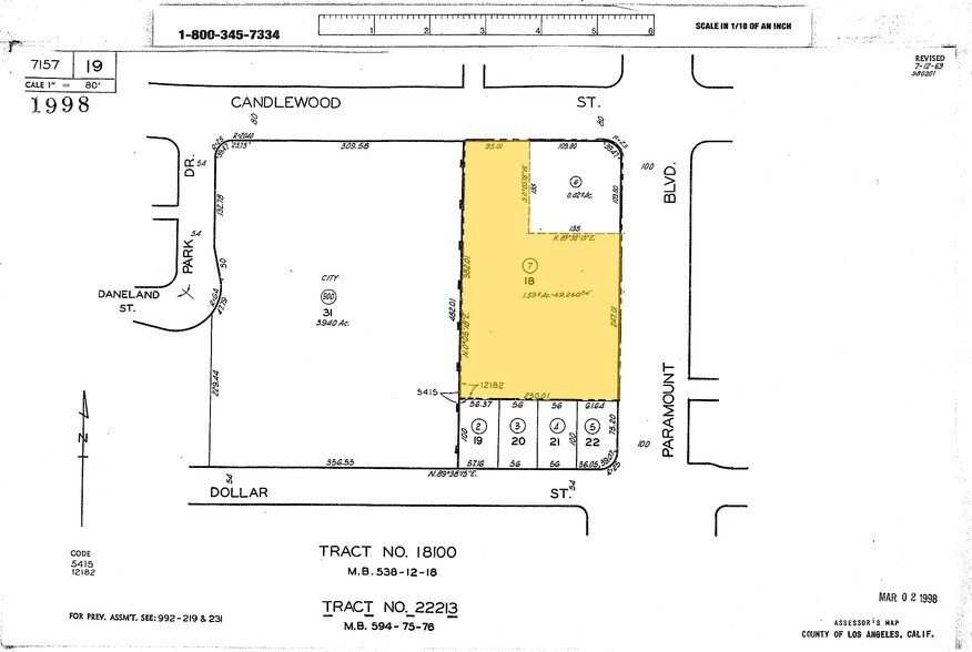 Primary Photo Of 5237-5263 Paramount Blvd, Lakewood Storefront For Sale
