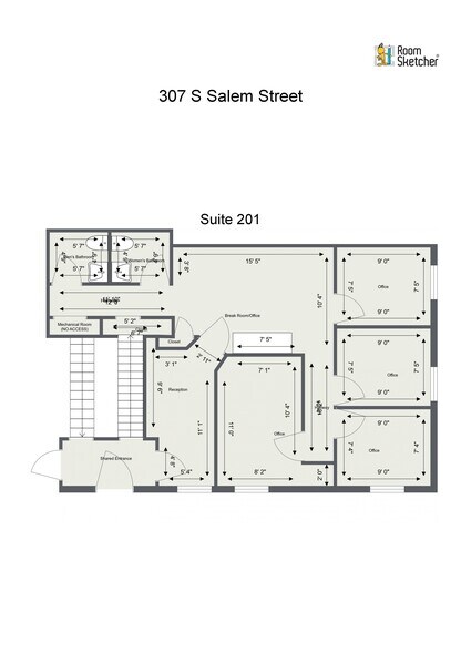 More Photos Of 307 S Salem St, Apex Office For Lease