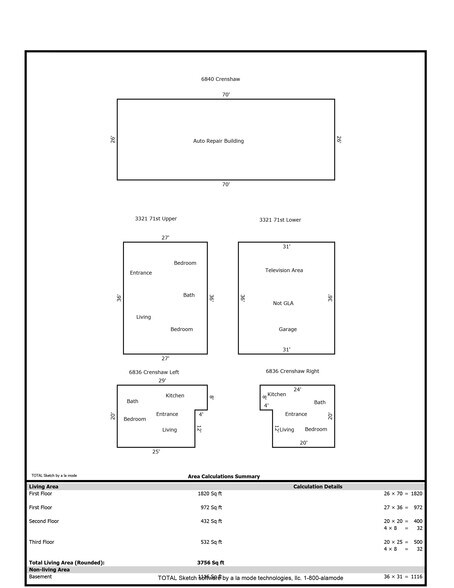 More Photos Of 6836 Crenshaw Blvd, Los Angeles General Retail For Sale
