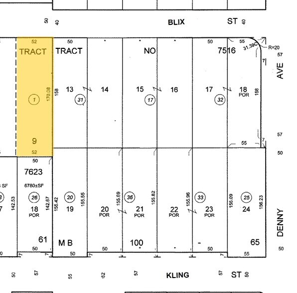 More Photos Of 10800-10802 Blix St, Toluca Lake Land For Sale