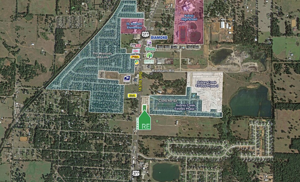 More Photos Of 1001 US-377, Aubrey Unknown For Lease