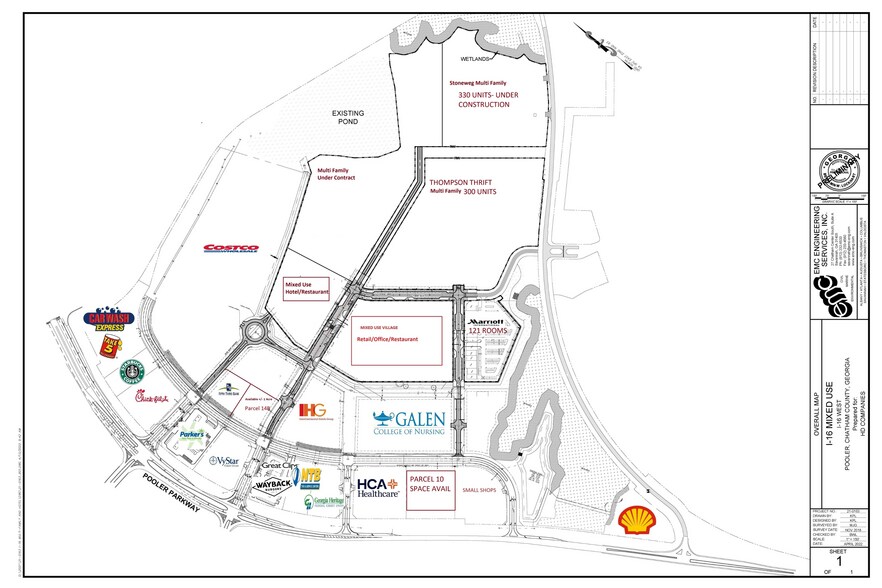 More Photos Of Pooler Parkway and Mosaic Circle, Pooler Storefront Retail Office For Lease