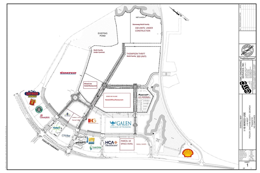 More Photos Of Pooler Parkway and Mosaic Circle, Pooler Storefront Retail Office For Lease