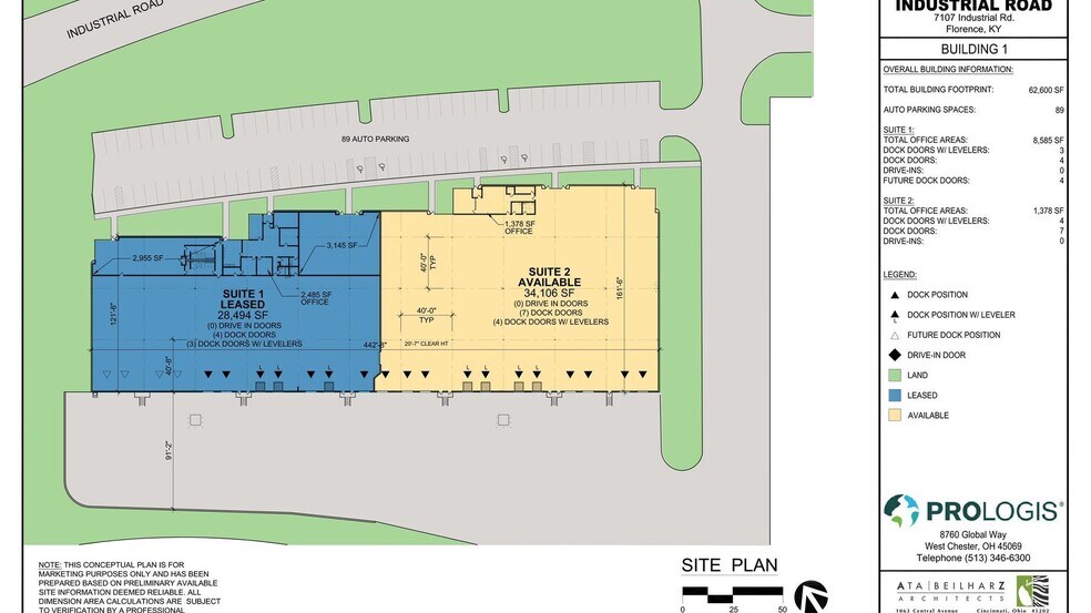 More Photos Of 7107 Industrial Rd, Florence Unknown For Lease
