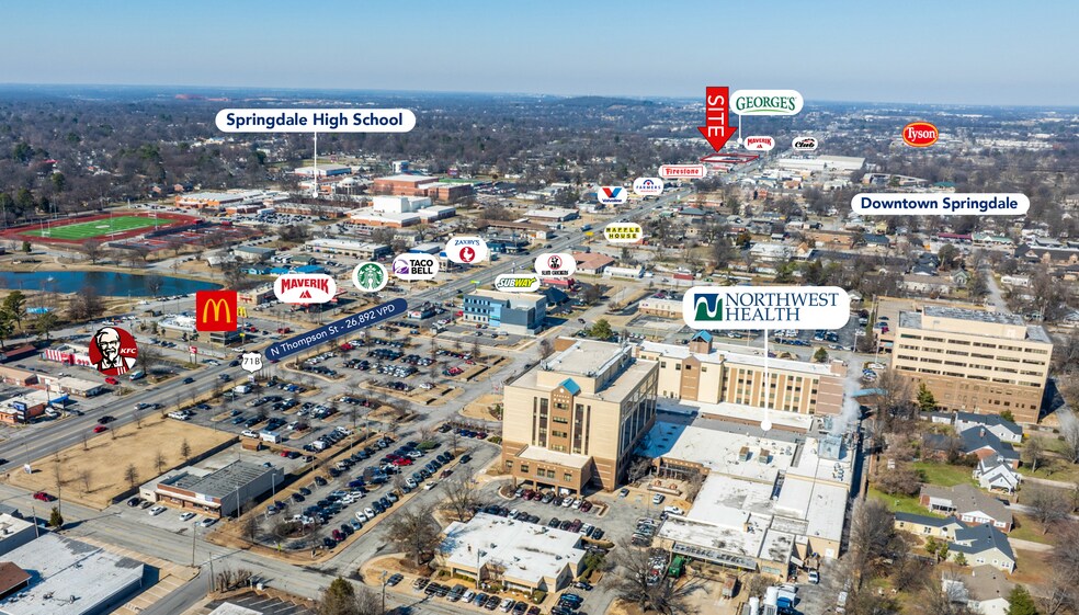 More Photos Of 812 N Thompson St, Springdale Unknown For Lease